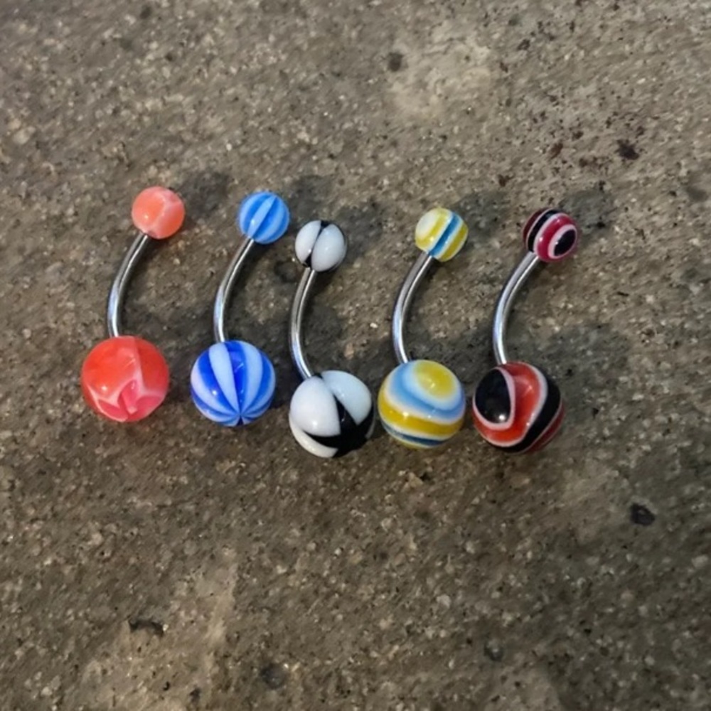 Belly button rings